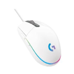 Mouse raton logitech g203 lightsync blanco gaming 8.000 dpi 6 botones