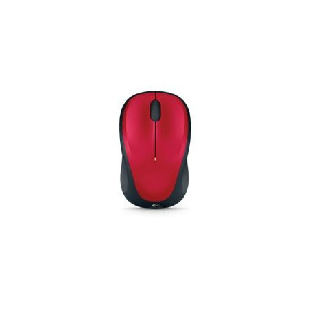 Mouse raton logitech m235 optico wireless inalambrico rojo