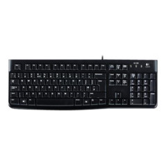 Teclado logitech k120 usb negro en ingles (eeuu)
