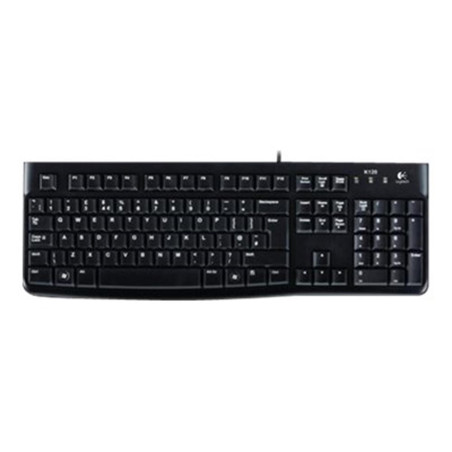 Teclado logitech k120 usb negro en ingles (eeuu)