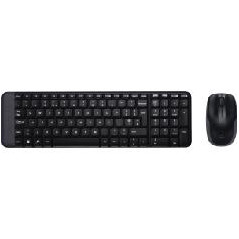 Teclado + mouse logitech mk220 wireless inalambrico ingles (eeuu)