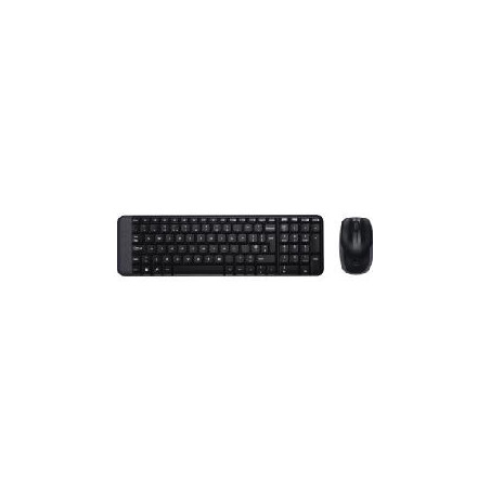 Teclado + mouse logitech mk220 wireless inalambrico ingles (eeuu)