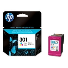 Cartucho tinta hp 301 ch562ee tricolor 3ml1050 - 2050 - 2050s