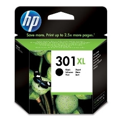 Cartucho tinta hp 301xl ch563ee negro 8ml 1050 - c5324 - c5370 - c5380