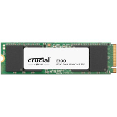 Disco duro interno solido ssd crucial e100 480gb m.2 nvme pci express 