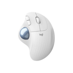 Mouse raton logitech ergo m575 bluetooth wireless blanco