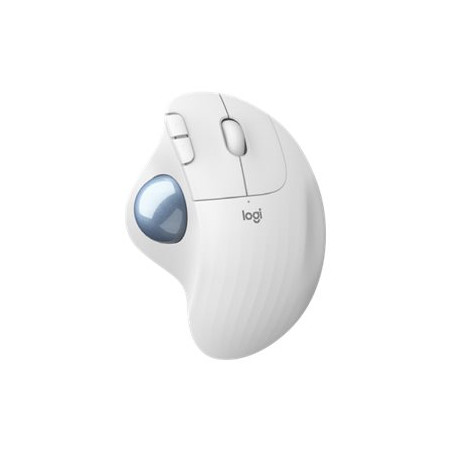 Mouse raton logitech ergo m575 bluetooth wireless blanco