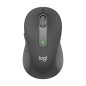 Mouse raton logitech m650 mediano optico wireless inalambrico grafito