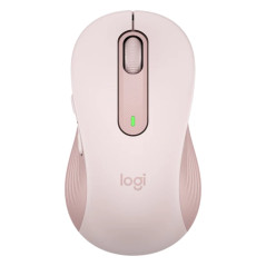 Mouse raton logitech m650 grande optico wireless inalambrico rosa