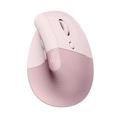 Mouse raton vertical logitech lift 6 botones 4000 dpi wireless inalamb