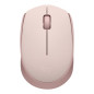 Mouse raton logitech m171 optico wireless inalambrico rosa