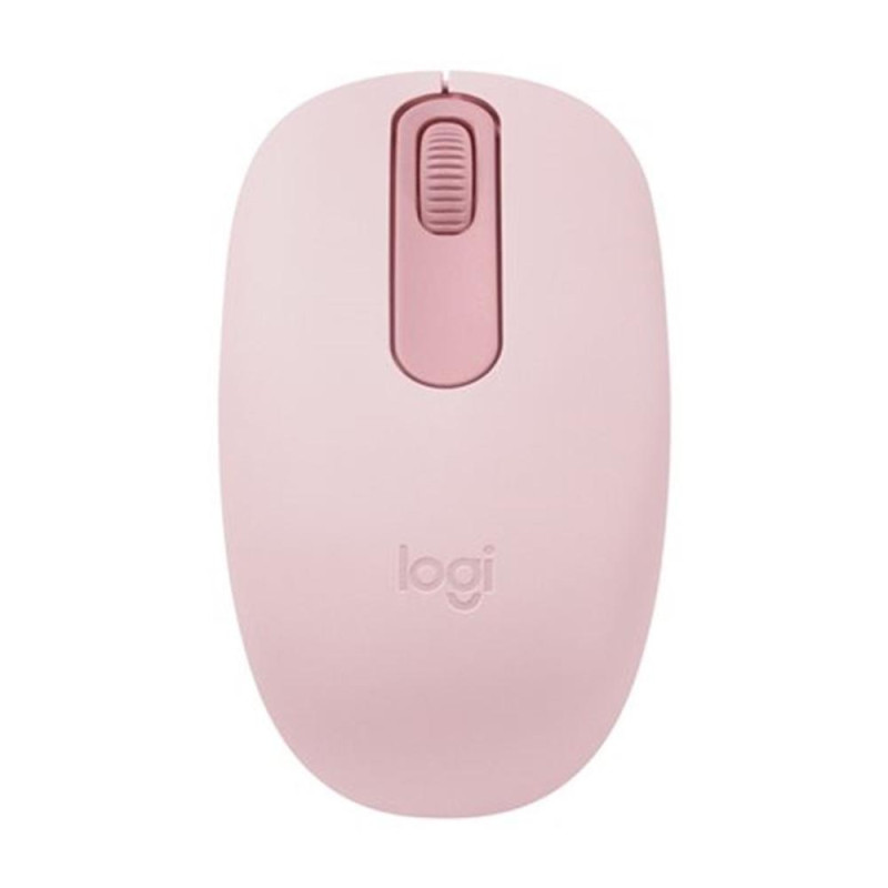 Raton inalambrico logitech m196 rosa
