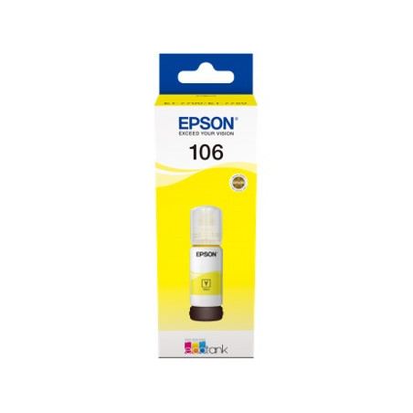 Cartucho tinta epson c13t00r440 106 ecotank amarillo ink et - 7700 - e