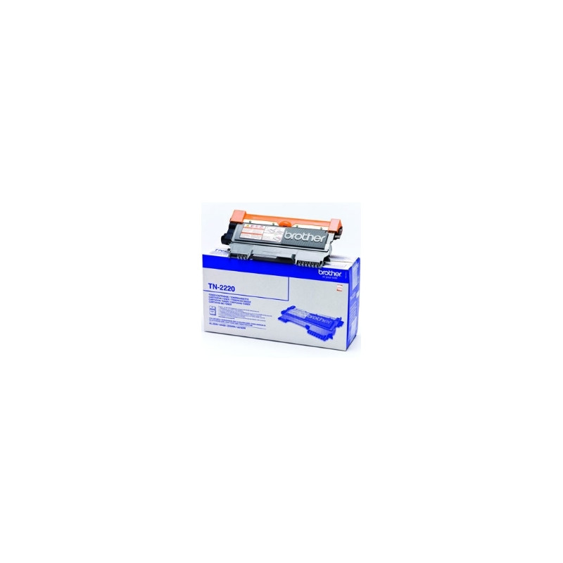 Toner brother tn2220 negro 2600 páginas hl - 2240 - hl - 2240d - hl - 2250dn - hl - 2270dw