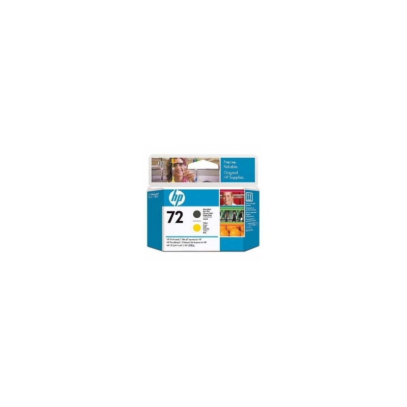 Cabezal impresion hp 72 c9384a negro - amarillo t610 - t1100