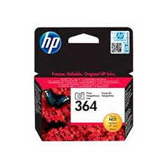 Cartucho tinta hp 364 cb317ee photo negro 3ml b8550 - d5460 - c6380 - 