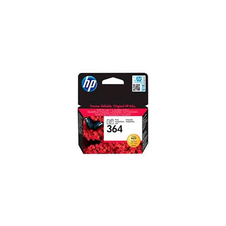 Cartucho tinta hp 364 cb317ee photo negro 3ml b8550 - d5460 - c6380 - 