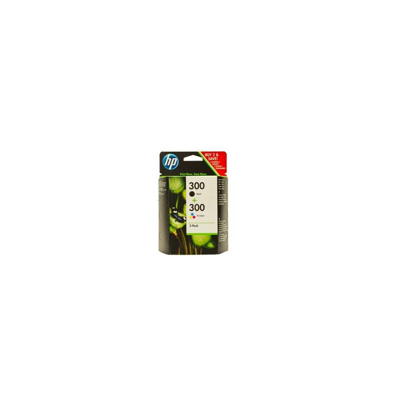 Multipack hp cn637ee nº300 cn637ee negro+tricolor