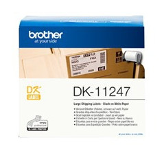 Etiquetas papel precortada brother dk11247 103 x 164 mm 180e ql1050 - 