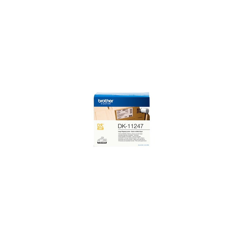 Etiquetas papel precortada brother dk11247 103 x 164 mm 180e ql1050 - ql1100