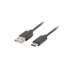 Cable usb lanberg 2.0 macho - usb tipo c macho quick charge 3.0 1.8m n