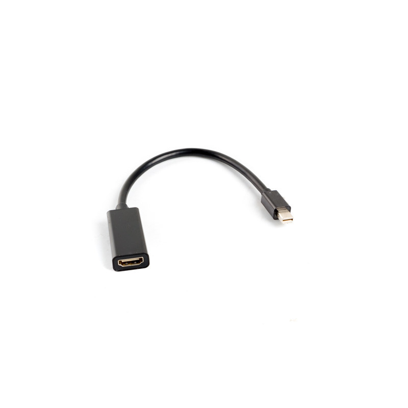 Adaptador lanberg minidisplayport macho - hdmi hembra 20cm negro