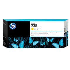 Cartucho tinta hp 728 300ml amarillo
