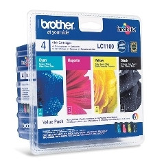 Multipack brother lc1100valbp dcp385 - 585 - j615w - j715w - mfc490cw 