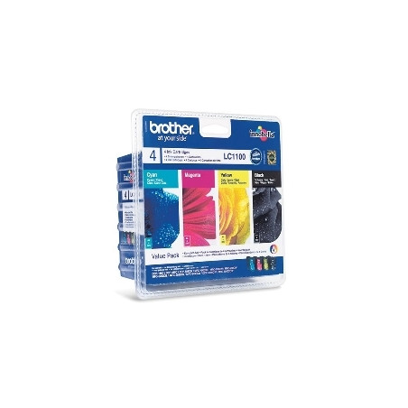 Multipack brother lc1100valbp dcp385 - 585 - j615w - j715w - mfc490cw 