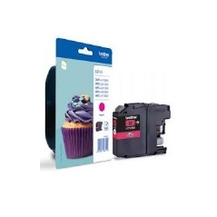 Cartucho tinta brother lc123m magenta 600 paginas dcpj4110dw - mfcj441