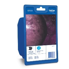 Cartucho tinta brother lc1220c azul 300 paginas dcpj525w - dcpj725dw -