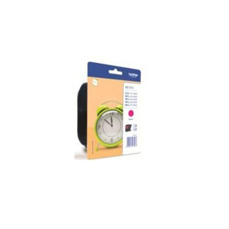 Cartucho tinta brother lc125xlcbp magenta 1200 paginas dcpj4110dw - mf