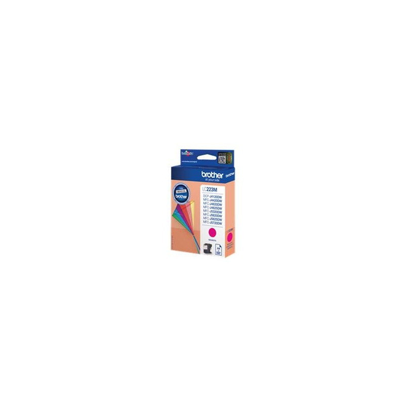 Cartucho tinta brother lc223mbp magenta 550 paginas dcp4120dw - mfcj4420dw - mfcj4620dw - mfcj5320dw -