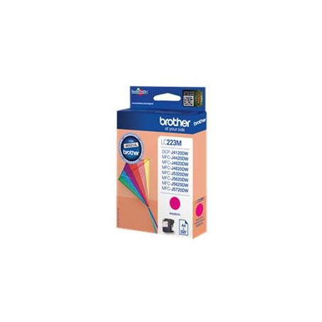 Cartucho tinta brother lc223mbp magenta 550 paginas dcp4120dw - mfcj44