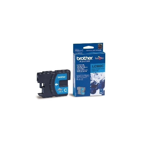 Cartucho tinta brother lc980c cian 260 paginas dcp - 165c - dcp - 195c