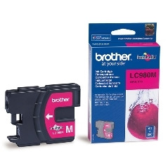 Cartucho tinta brother lc980m magenta 400 paginas dcp - 195c - dcp - 3