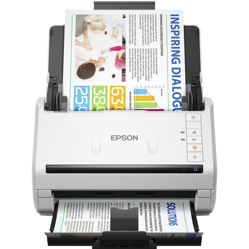 Escaner sobremesa epson workforce ds - 530ii a4 - 35ppm - profesional - duplex - usb 3.0 - adf 50 hojas