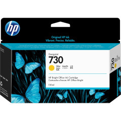 Cartucho hp nº 730 amarilo 130ml