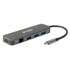 Hub d - link dub - 2334 usb tipo c 5 en 1