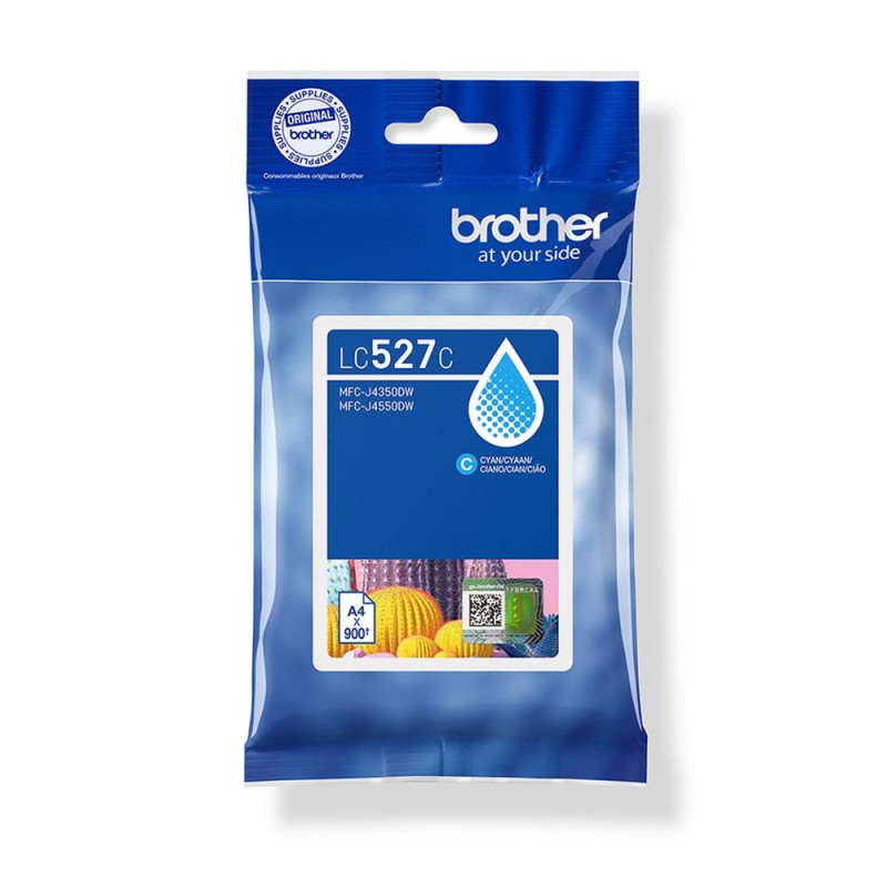 Cartucho tinta brother lc527c cian