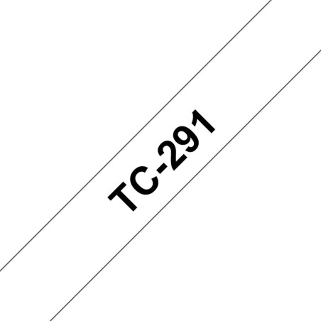 Cinta laminada brother tc291 9mm x 7.7m