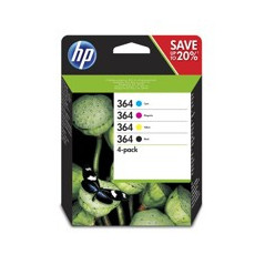 Multipack hp n9j73ae nº364 n - c - m - a 55xx b111 6520 65xx b211 7510