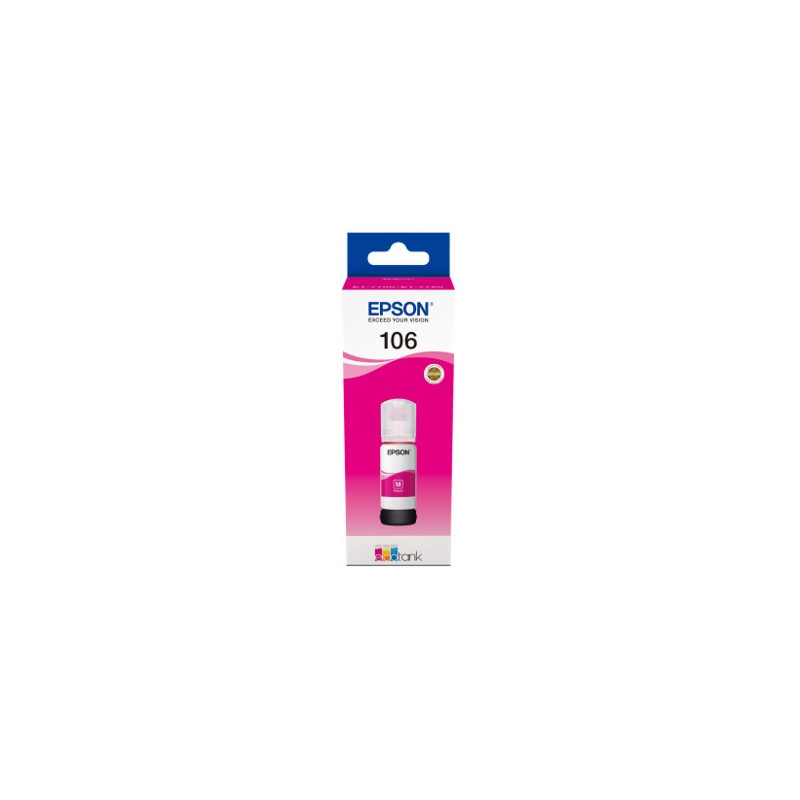 Cartucho tinta epson c13t00r340 106 ecotank magenta ink et - 7700 - et - 7750 Cartucho tinta epson c13t00r340 106 ecotank magenta ink et - 7700 - et - 7750