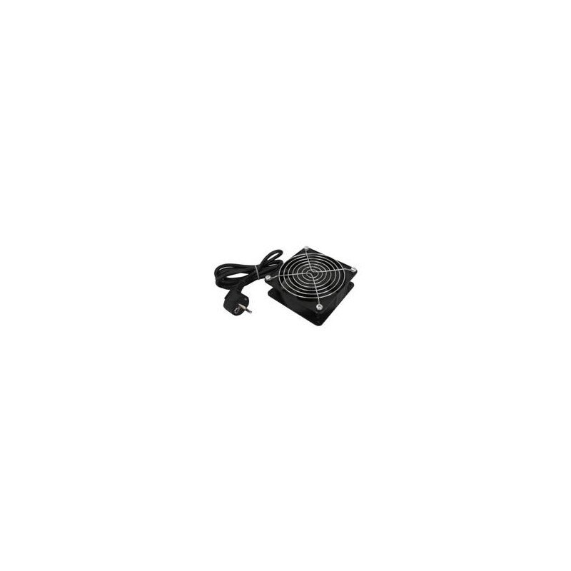 Ventilador caja para rack wp 220v - 120x120x38mm enchufe schuko 2m