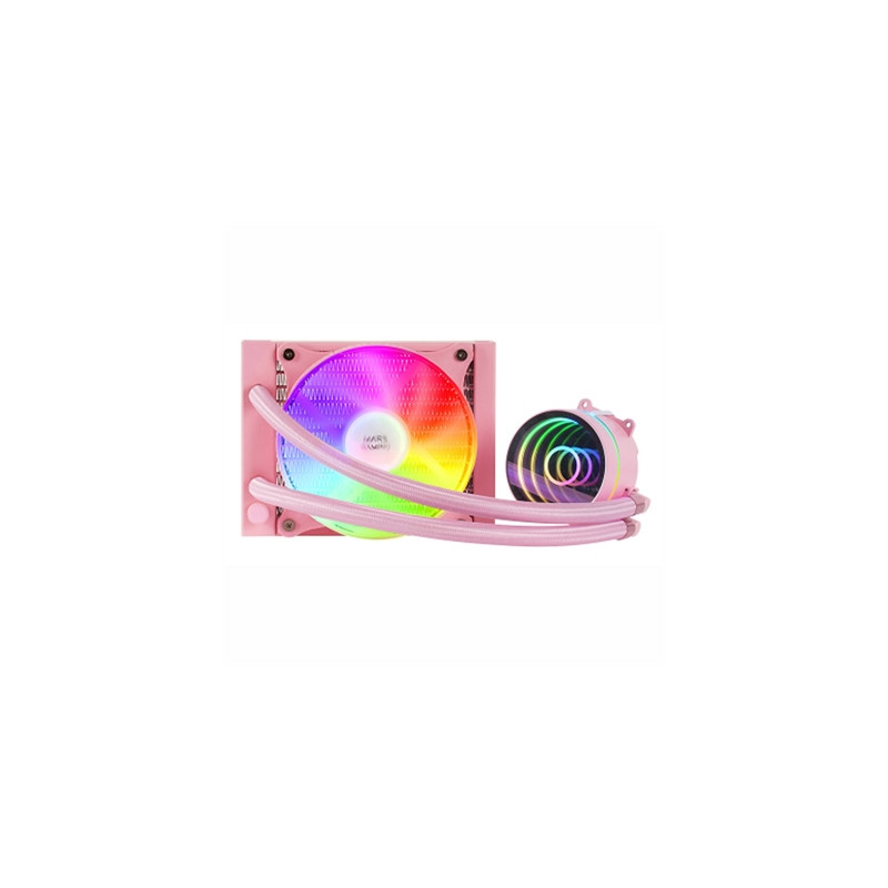 Kit de refrigeracion mars gaming mlone120p rosa 200w 1 x 120mm frgb