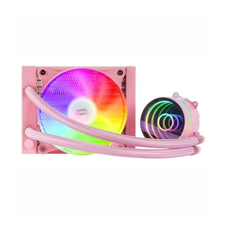 Kit de refrigeracion mars gaming mlone120p rosa 200w 1 x 120mm frgb