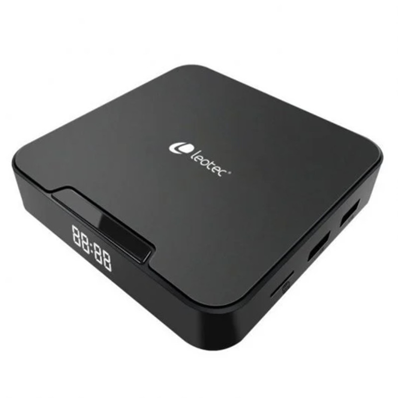 Reproductor android 11 leotec tv box plus 4k show2 464 s905w2 quad core 4gb 64 gb