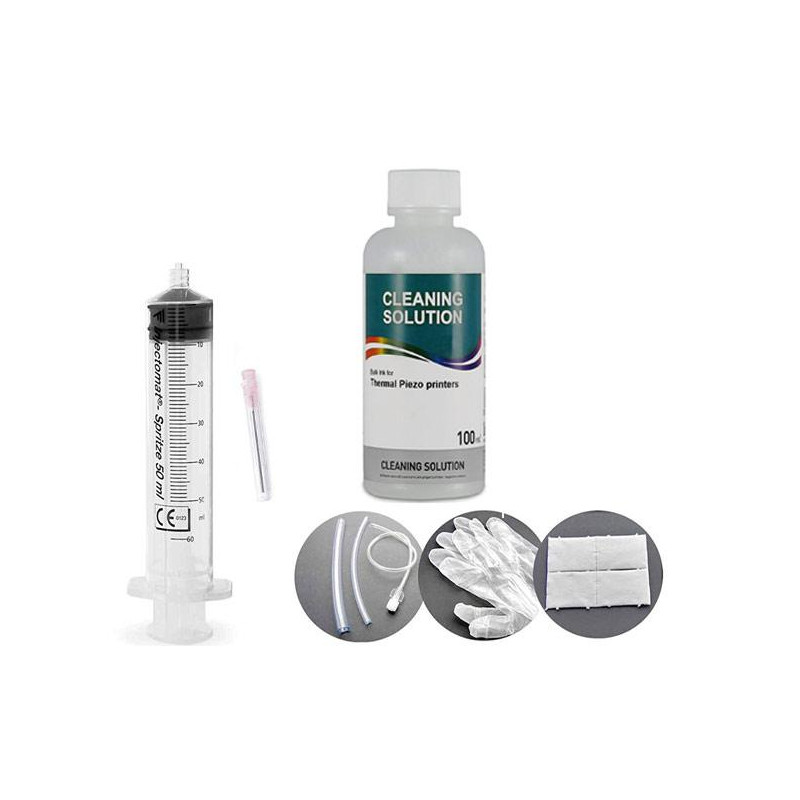 Liquido limpiador universal cabezales de inyeccion de tinta dayma - 100ml