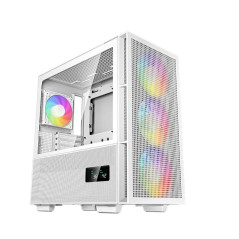 Caja ordenador gaming deepcool ch560 digital m - atx argb cristal temp