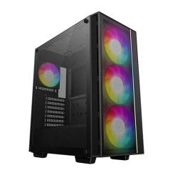 Caja ordenador gaming deepcool matrexx55 mesh v4 atx cristal templado 